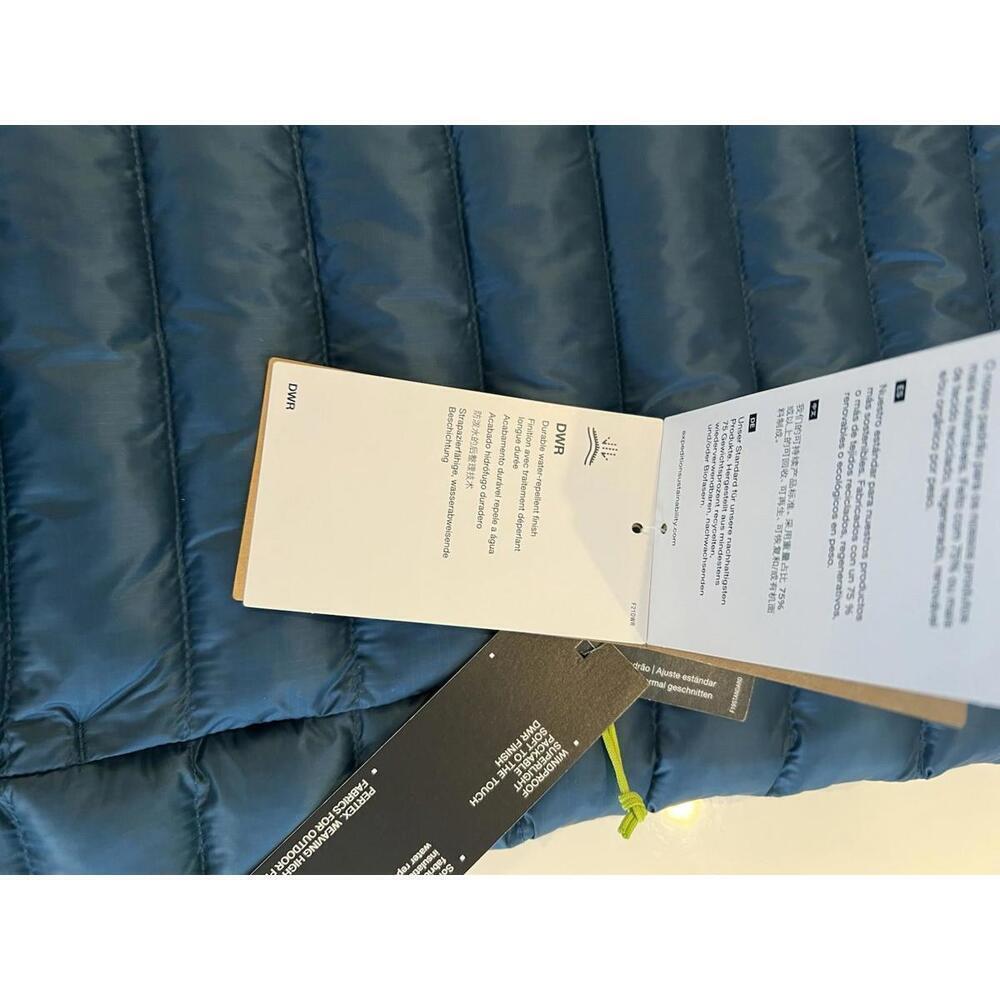 $180 Men's The North Face Terra Peak Insulated Hiking Camping Vest Petrol Blue M - Picture 4 of 12